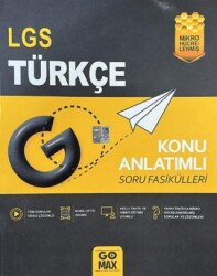 LGS Türkçe Konu Anlatımlı Soru Fasikülleri - GO Yayınları
