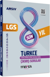 LGS Türkçe Konu Konu Çıkmış Sorular Son 8 Yıl - Marka Yayınları