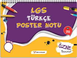 Veri Yayınları LGS Türkçe Poster Notu - 1