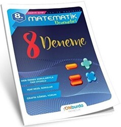 ONburda Yayınları LGS`ye Hazırlık Matematik Denemeleri - ONburda Yayınları
