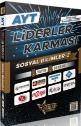 AYT Sosyal Bilimler - 2 Branş Denemeleri - Liderler Karması Yayınları