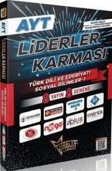 AYT Türk Dili ve Edebiyatı Sosyal Bilimler 1 - 8 Yayın 8 Deneme - Liderler Karması Yayınları