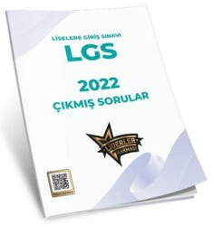 Liderler Karması LGS Çıkmış Sorular 2022 - Liderler Karması Yayınları