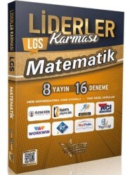 LGS Matematik Denemeleri 8 Yayın 16 Deneme - Liderler Karması Yayınları
