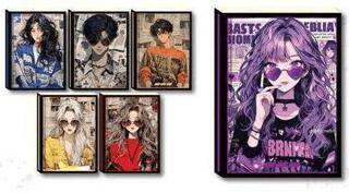 Lilamor Anıme Defter 11,5X16 160 Sayfa - 1