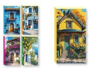 Lilamor Bahçe Defter 7,5X14 96 Sayfa - 1