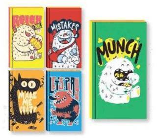 Lilamor Monster Defter 9X16 48 Sayfa - 1