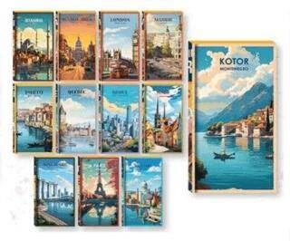 Lilamor Şehirler Defter 9X16 48 Sayfa - 1