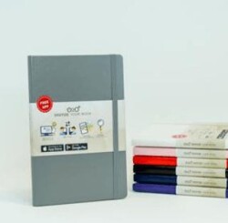 Lilamor Sert Kapak 80 Gr. Lastikli Defter Gri - Lilamor Dükkan