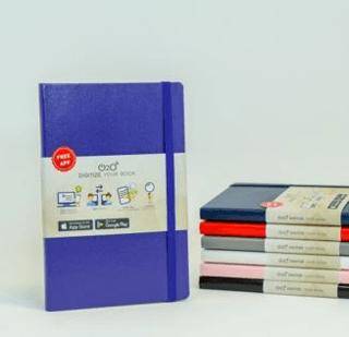 Lilamor Sert Kapak 80 Gr. Lastikli Defter Mor - 1