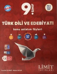 9. Sınıf Türk Dili ve Edebiyatı Konu Anlatım Föyleri - Limit Yayınları