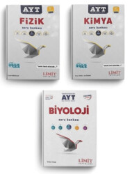 Limit Yayınları AYT Fizik Kimya Biyoloji Soru Bankası Seti - Limit Yayınları