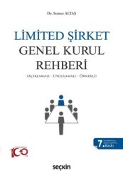 Limited Şirket Genel Kurul Rehberi - Seçkin Yayıncılık