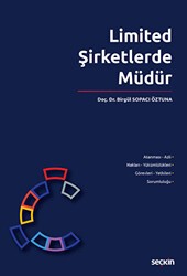 Limited Şirketlerde Müdür - 1