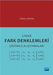 Lineer Fark Denklemleri Çözümlü Alıştırmaları - 1