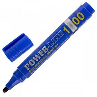 Lineplus 1000b Markör Yuvarlak Uçlu Mavi 3 Mm - 1