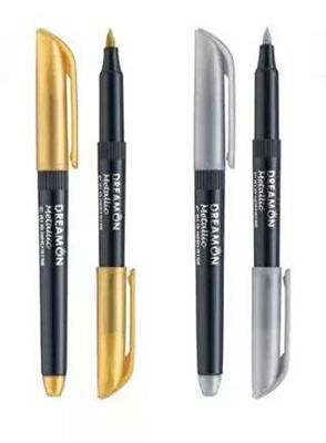 Lineplus Dreamon Fırça Uçlu Keçeli Kalem Gümüş - 1