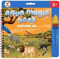 Lino Aqua Magic Book Hayvanlar Sihirli Boyama Kitabı - LİNO