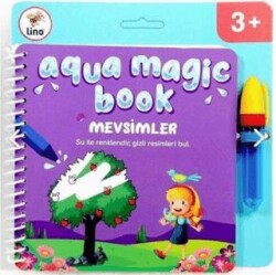 Lino Aqua Magic Book Mevsimler Sihirli Boyama Kitabı - LİNO