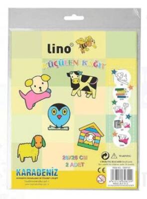 Lino Küçülen Kağıt 2`li 20 x 25 cm - 1