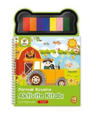 Lino Parmak Boyama Aktivite Kitabı Farm - 1