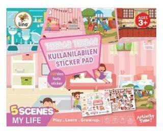 Lino Tekrar Tekrar Kullanabilen Sticker Pad Günlük Hayat - 1