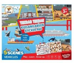 Lino Tekrar Tekrar Kullanabilen Sticker Pad Taşıtlar - LİNO