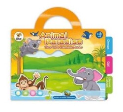 Lino Tekrar Tekrar Kullanılabilen Sticker Animal Paradise - LİNO