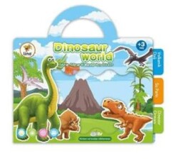Lino Tekrar Tekrar Kullanılabilen Sticker Dinosaur World - LİNO