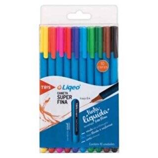 Liqeo Fineliner Kalem 10lu Pvc - 1