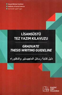 Lisansüstü Tez Yazım Kılavuzu - 1