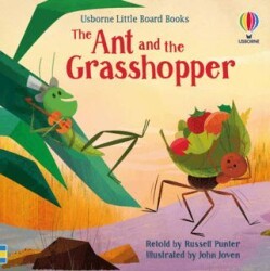 Little Board Books: The Ant and The Grasshopper - Usborne