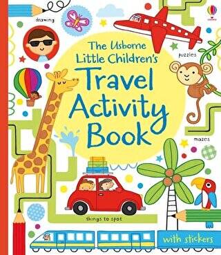 Little Childrens Travel Activity Book - 1