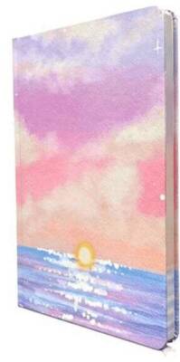 Liz 15X21 Ofset Kuşe Kapak 112 Yaprak Defter Iso+Çzg Gün Batımı - 1