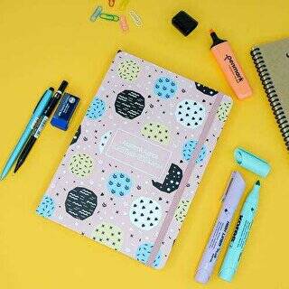 Liz 17x24 Kuşe Kapak 2023-2024 Akademik Ajandası - Şekiller - 1