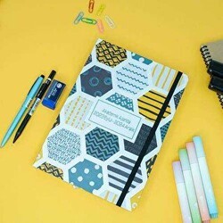 Liz 17X24 Kuşe Kapak 2023-2024 Akademik Ajandası - Şekiller2 - Lizy