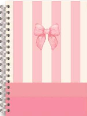 Liz 17X24 Spiralli Sert Kapak 120 Yaprak Kareli Defter Çizgili Fiyonk - 1