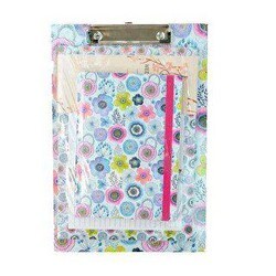 Liz Renkli Çiçekler Sekreterlik-Planner-Defter Set - Lizy