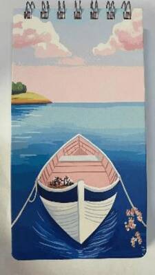 Liz To Do List Spiralli 4 Bölümlü 10X19 Not Defteri Gemi Tasarımı 2 - 1