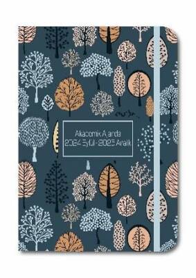 Liz Ajakd3 17X24 Ciltli Akademik Ajanda Geometrik Desenli - 1