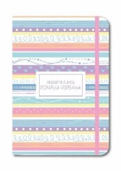 Liz Ajakd1 17X24 Ciltli Akademik Ajanda Çiçek Desenli - Lizy