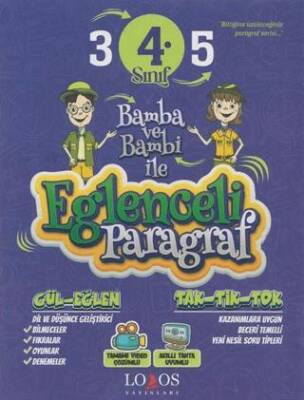 Lodos Yayınları 4. Sınıf Eğlenceli Paragraf Yeni Nesil Soru Bankası - 1