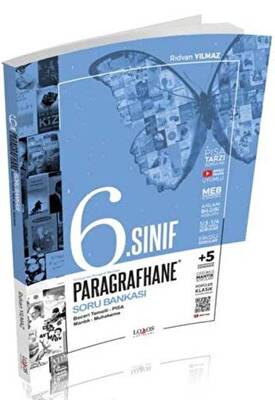 Lodos Yayınları 6. Sınıf Paragrafhane Sözel Mantıklı Soru Bankası - 1