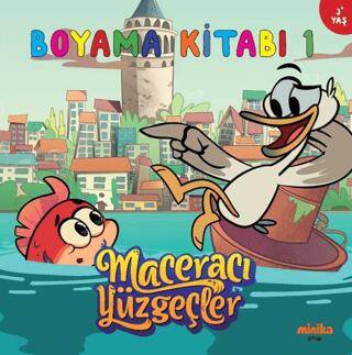 Maceracı Yüzgeçler Boyama Kitabı 1 - 1