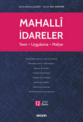 Mahalli İdareler - 1