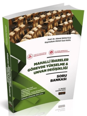 Mahalli İdareler GYS ve Unvan Değişikliği Soru Bankası - 1