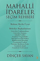 Mahalli İdareler Seçim Rehberi - Cinius Yayınları