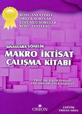 Orion Kitabevi Makro İktisat Çalışma Kitabı - 1
