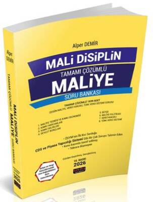 Mali Disiplin Maliye Soru Bankası - 1