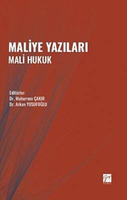 Maliye Yazıları Mali Hukuk - 1